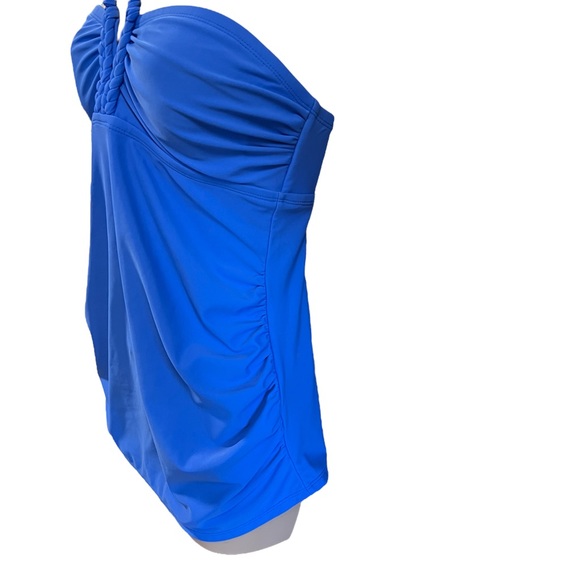 Liz Lange Maternity Swimsuit Halter Swim Tankini Top - Sz S/P - Picture 4 of 5